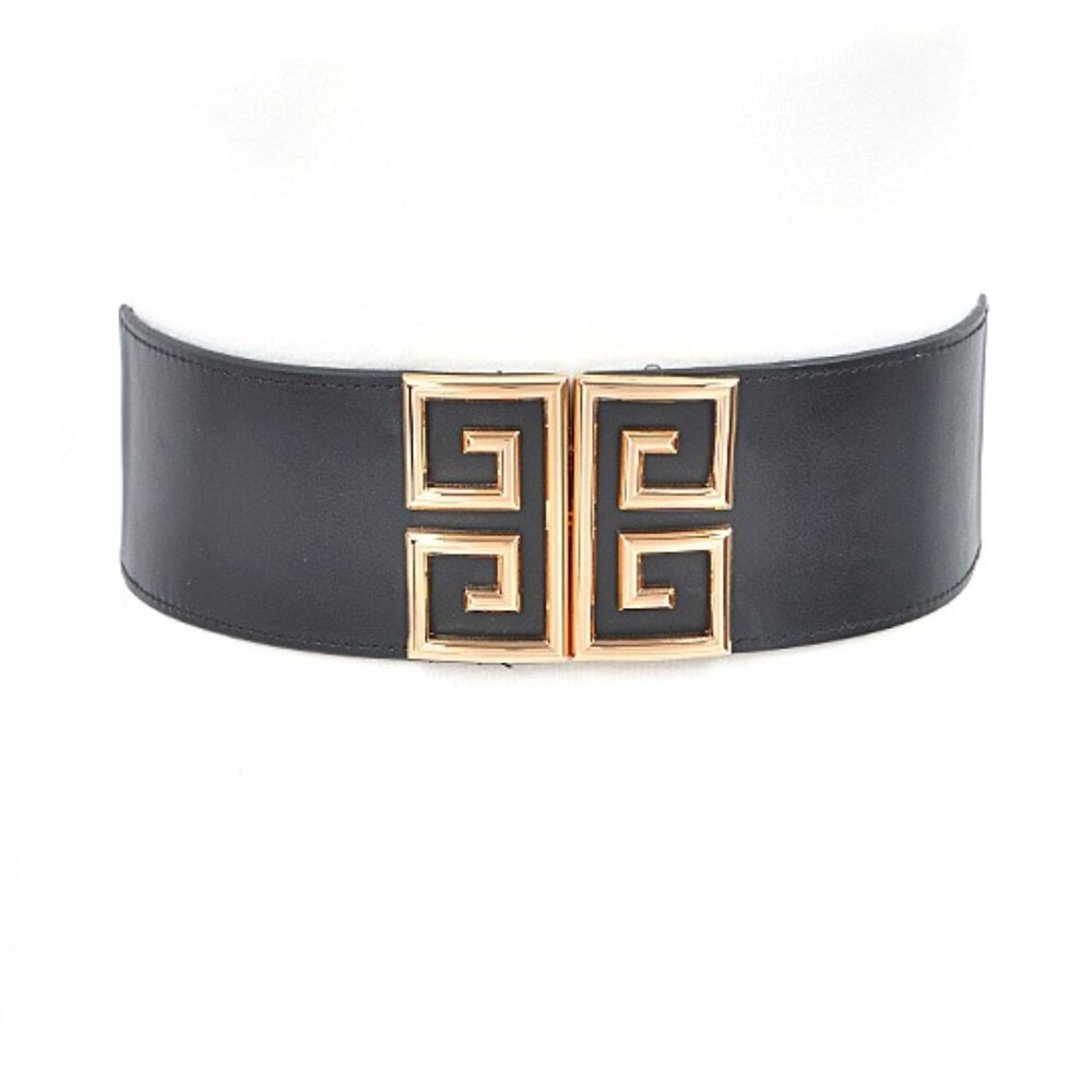 BNWT Plus Size Design Square Buckle Elastic Stretch Fashion Belt